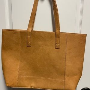 *New!* Noonday Collection Modern Leather Tote